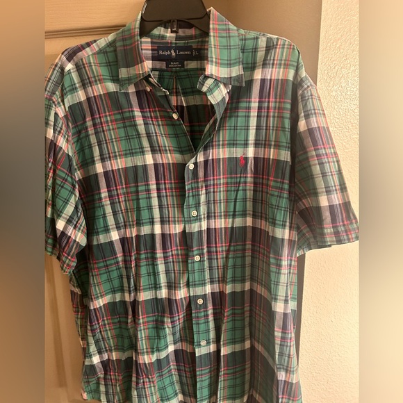 SOLD Plaid Polo by Ralph Lauren shirt - Picture 2 of 6